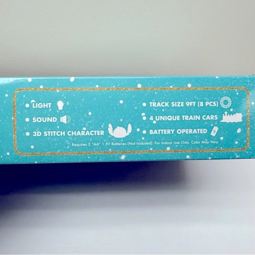 NIB DISNEY Lilo & Stitch Holiday Express Train 2024 Exclusive, Hard to find